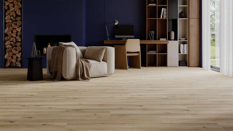 planeo Vinyle à clic rigide - HOMEtec Basic 30 IXPE Earth Oak | Isolation phonique intégrée (RP-E30-4)