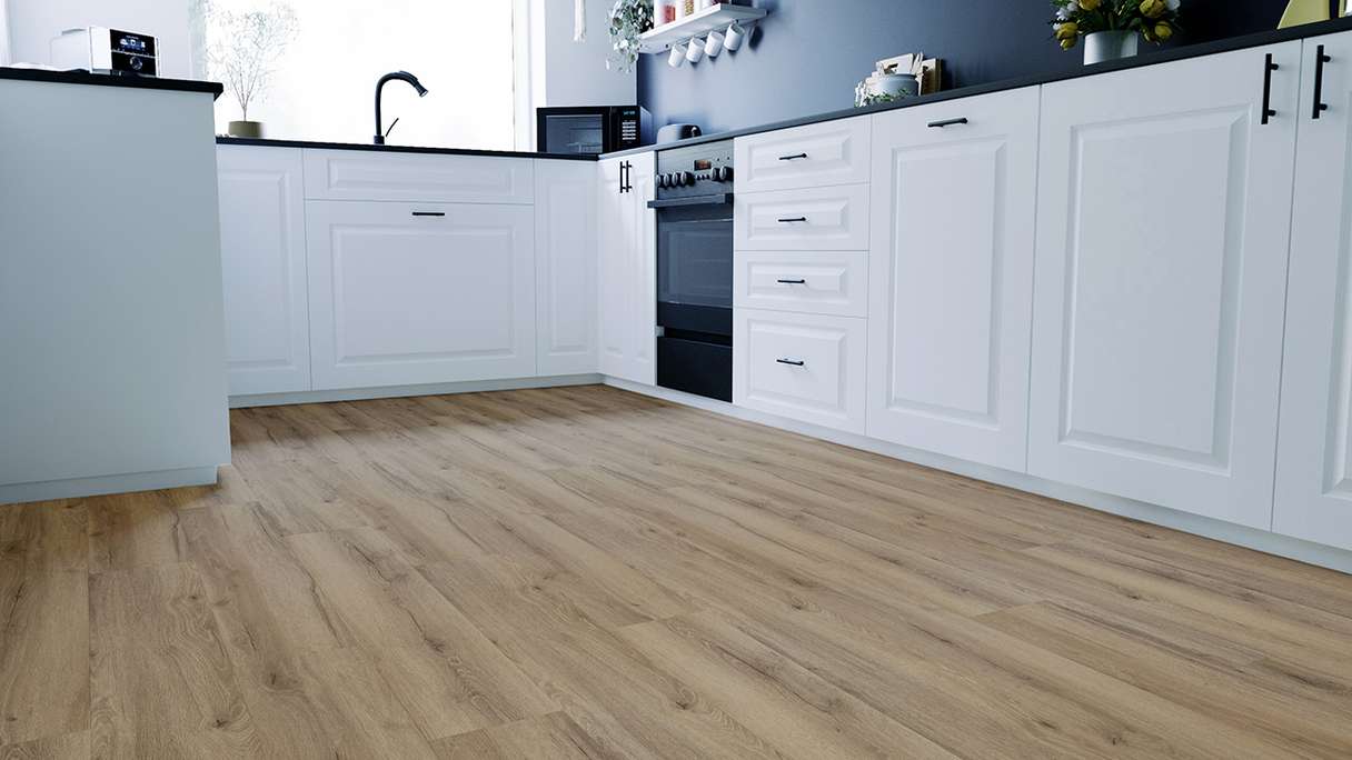planeo Sol design à clipser - Eco Home&Health Rustic Oak Grey | Isolation phonique intégrée (LO-EK-04)