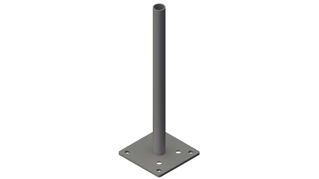 planeo Gardence Metallic - Console GJ 51 à cheviller 40,6 cm