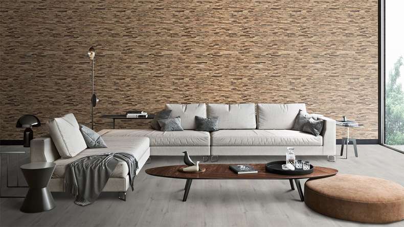 Skaben WoodWall - Bois côtier Hévéa naturel
