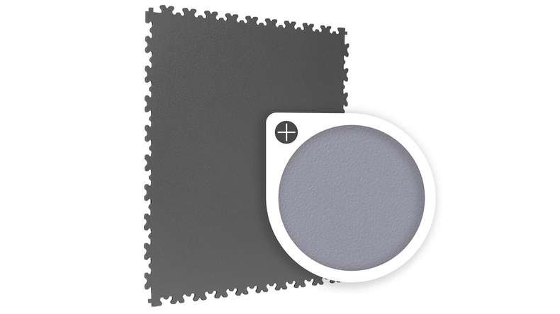 Revêtement de sol Gerflor pour garage - R-Tile 7015 Dark Grey (39577015)