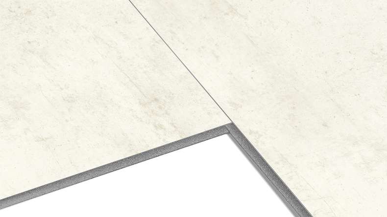 Revêtement mural en plastique - planeo StrongWall - Light Cement