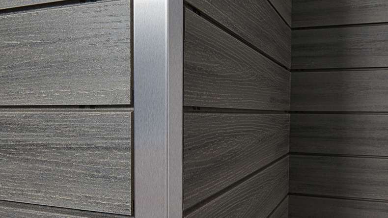 planeo Fassado - bardage composite façade gris graphite