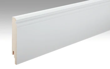Plinthes MEISTER Blanc à peindre DF 2222 - 2380 x 120 x 18 mm