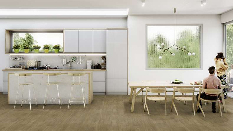 Revêtement Gerflor CV - HQR Nature 2464 Otelo Nutmeg