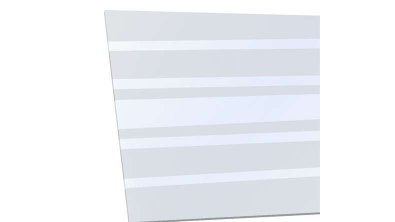 planeo Gardence Strong - design insérer Profil de verre