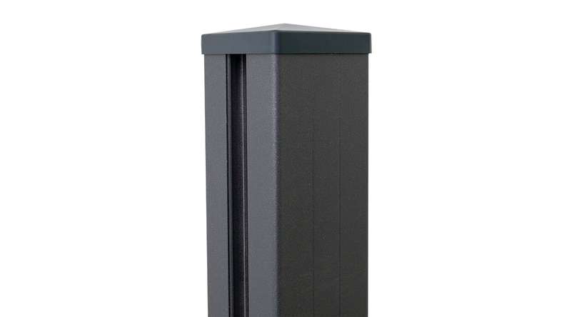 planeo Gardence Metallic - Poteaux en aluminium