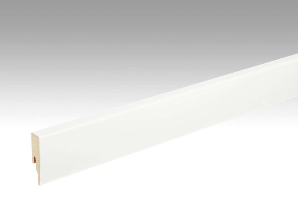 Plinthes MEISTER Blanc à peindre DF 2222 - 2380 x 60 x 16 mm