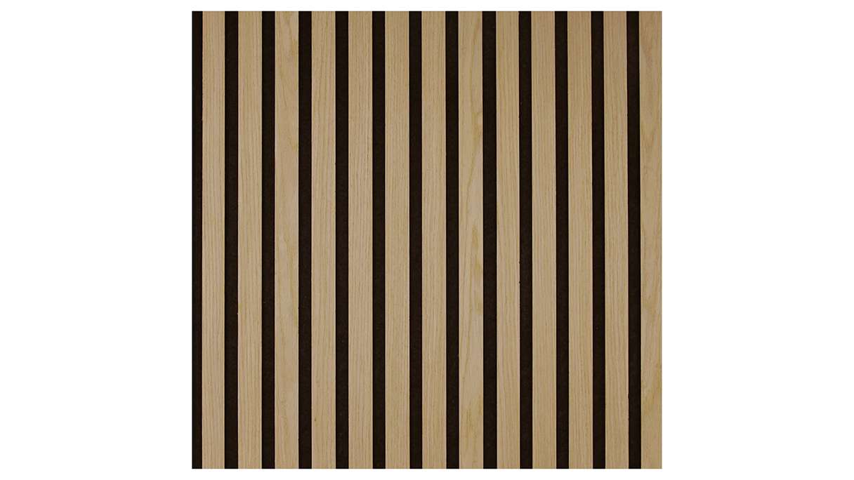 planeo Panneau acoustique - MixWall Timber Touch Flare Oak 52 x 52 cm | Placage en bois véritable (PLMW-00011A)