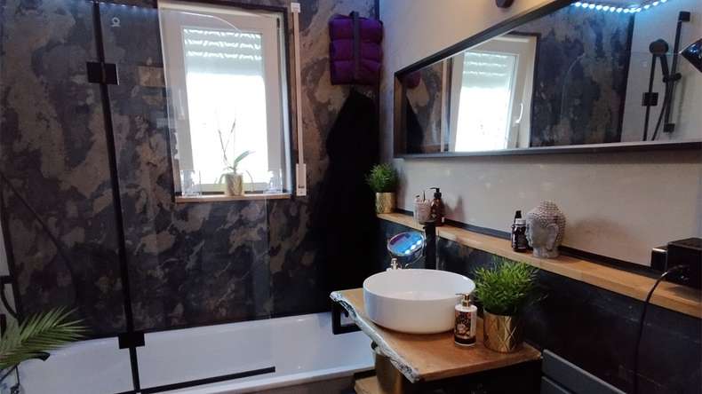 planeo EVOLITH Slate&Stone - revêtement mural en pierre naturelle Terracrust 1220 x 610 mm