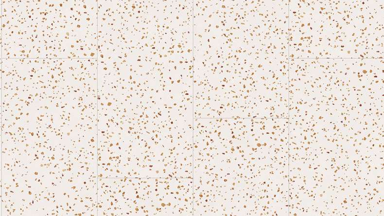 Gerflor Vinyle à clic Rigid - Création 55 Clic Acoustic Confetti Amber | Isolation phonique intégrée (61261744)