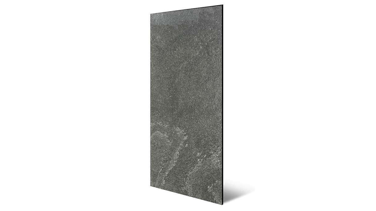 planeo Panneau acoustique - MixWall Mineral Mood Grey Slate 52 x 104 cm | Pierre véritable (PLMW-20411C)