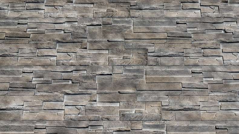 planeo panneau de façade aspect pierre - NoviStone Silex Flint 1054 x 334 mm