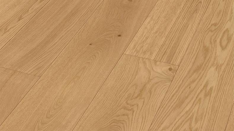 Sol en bois MEISTER Lindura HD 400 - 08936 Chêne animé pur ultramat 2200 x 205 x 11 mm (500214-2200205-08936)