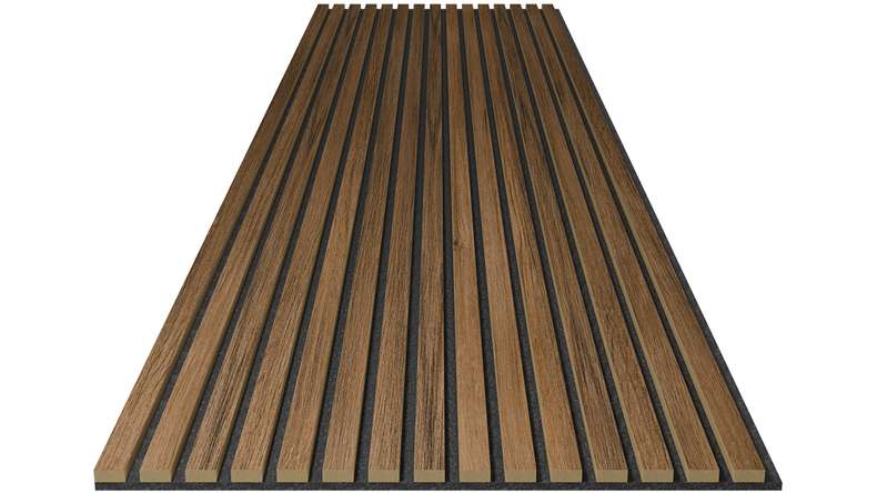 planeo Panneaux acoustiques Pro - Chêne rustique - 250 x 60 cm