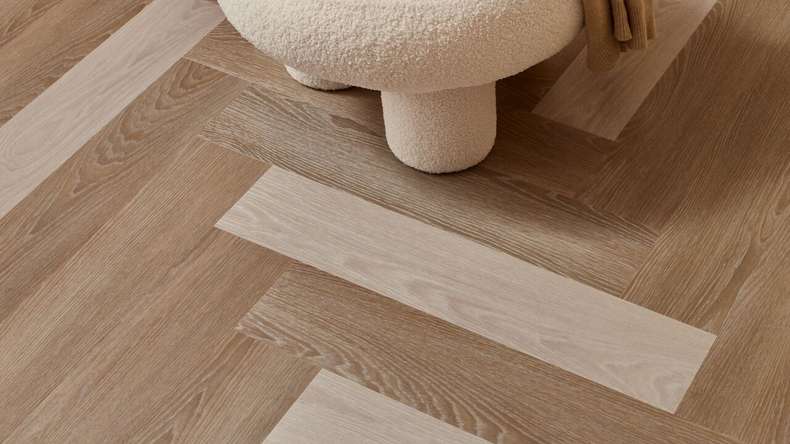 Forbo Allura Wood 40 Vinyle à coller - Bleached Timber (637406DR4_con)