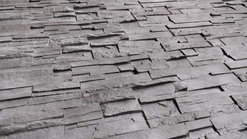 planeo revêtement mural aspect pierre - NovikStone DS Anthracite - 1054 x 334 mm