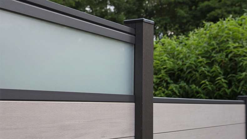 planeo Gardence Strong - design insérer Profil de verre