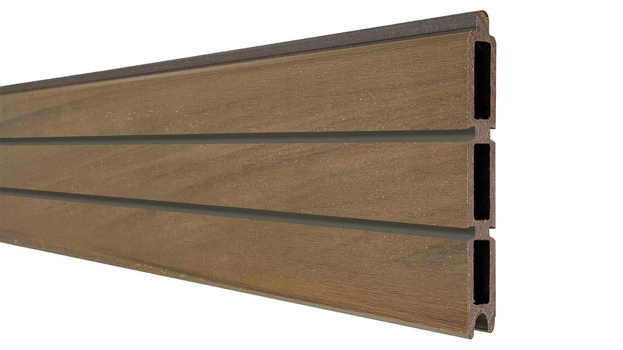 planeo Gardence Trendy - BPC losange profilé simple teck co-extrudé