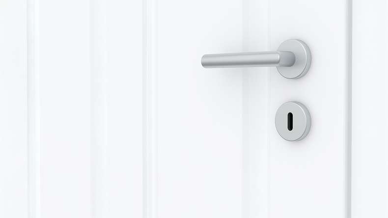 planeo Porte intérieure de style maison de campagne PUREA Casa 4 AR Laque blanche 9003 Chant design | laqué - 2110 x 610|735|860|985 mm