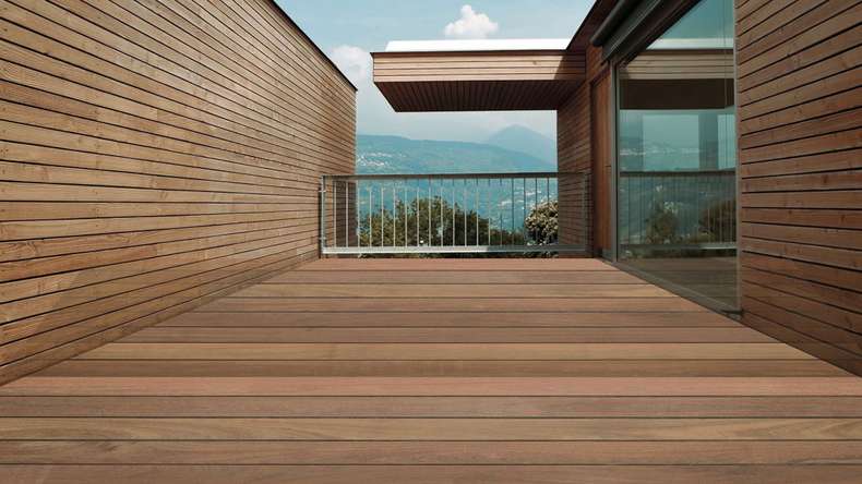 TerraWood terrasse bois - Cumaru brun PRIME 21 x 145 x 3660mm deux faces lisses