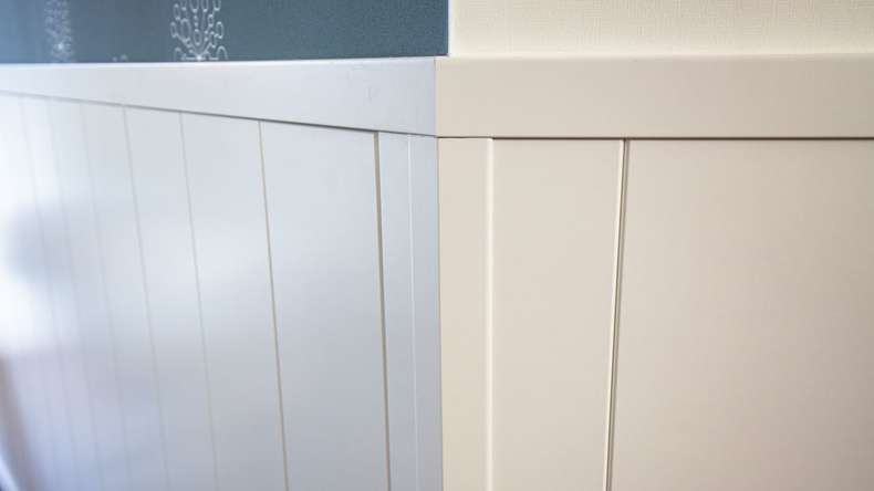 MeisterPanels lambris décor - Bocado 250 Uni Blanc brillant