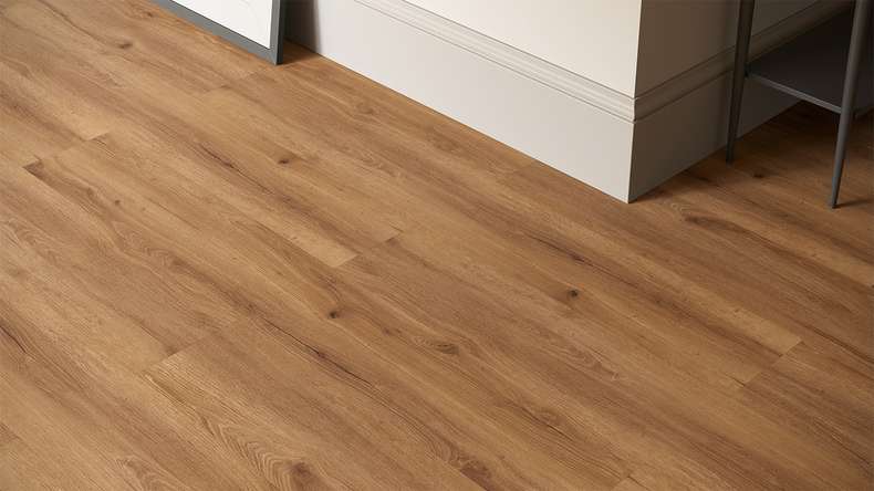 planeo Vinyle à clic rigide - GRANDline Nature Oak Brown | Isolation phonique intégrée (NF-GL-702-N)