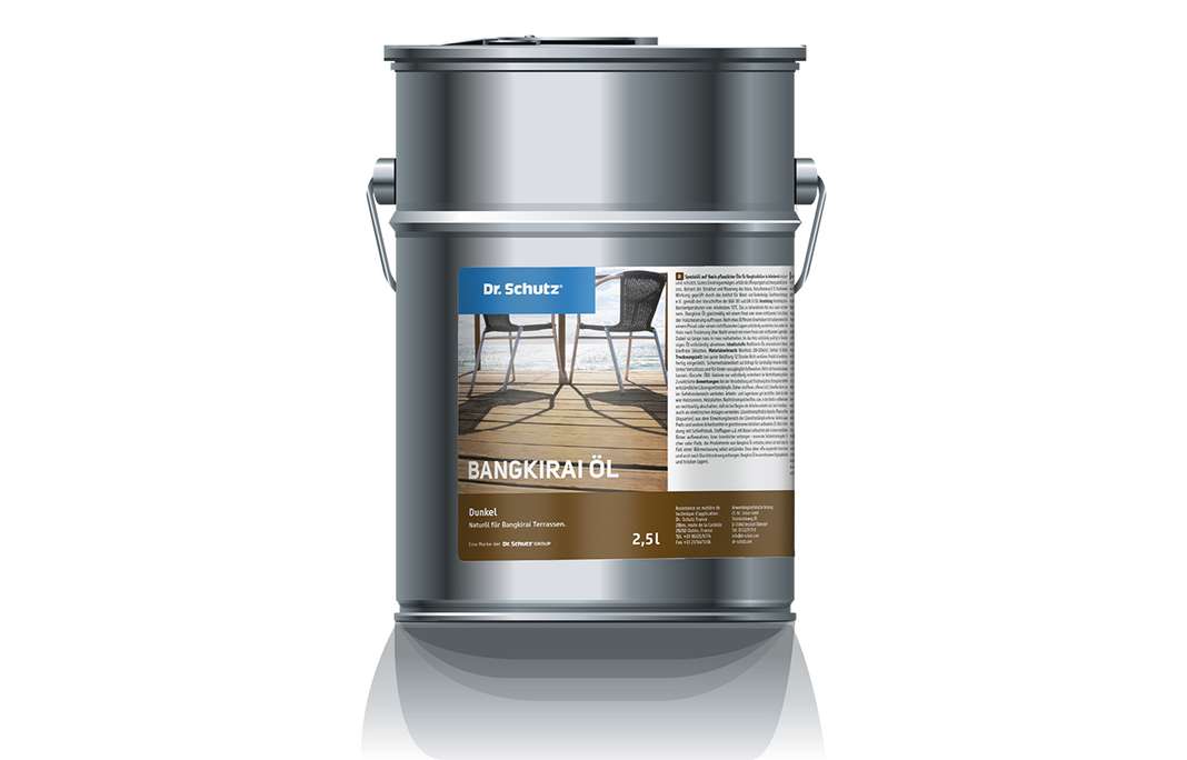 Dr. Schutz Huile pour Bangkirai 2,5 litres
