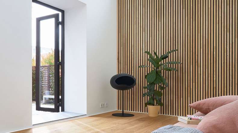 MEISTER Panneaux acoustiques Acoustic Sense WOOD - Chêne Pure 4311 - 260 x 33 cm