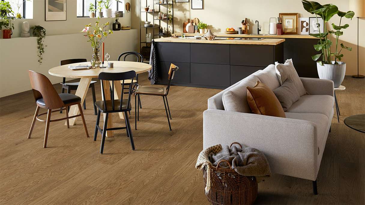 Forbo Allura Wood 40 Vinyle à coller - Honey Elegant Oak 750 x 150 mm (60165DR4)