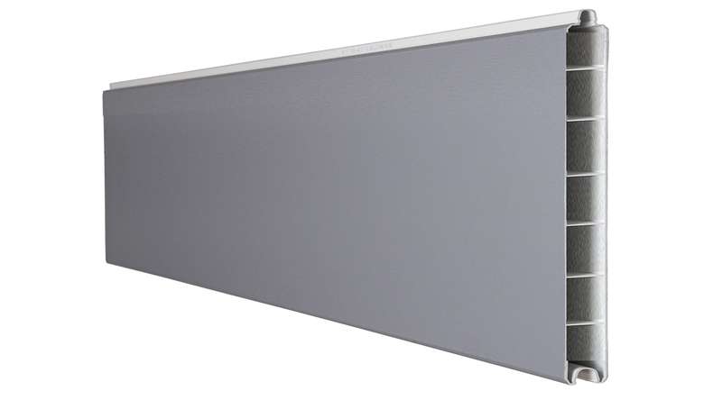 planeo Gardence Simply Small - profilé simple gris argenté