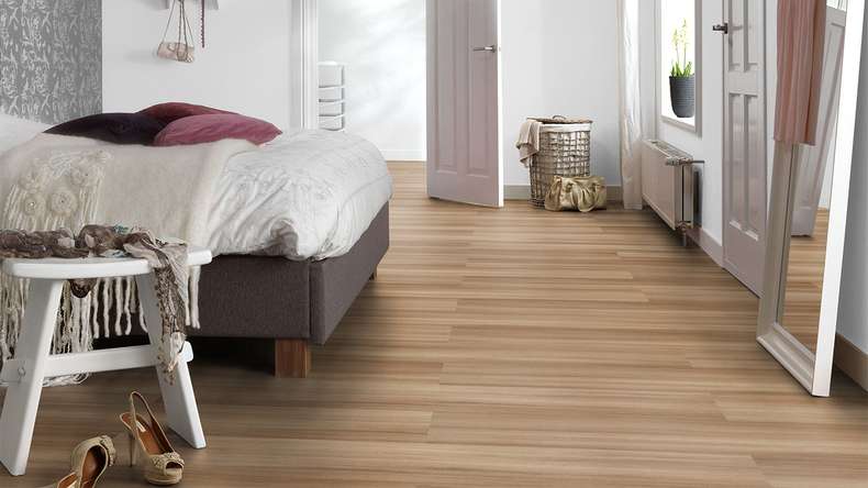 Forbo Allura Wood 55 Vinyle adhésif - Light Twine (637651DR5_con)