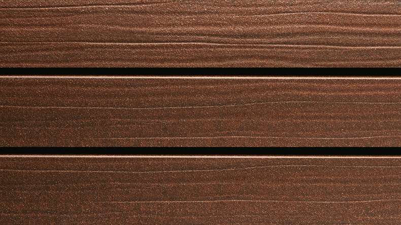 planeo Fassado - bardage composite façade Prime châtaigne brune