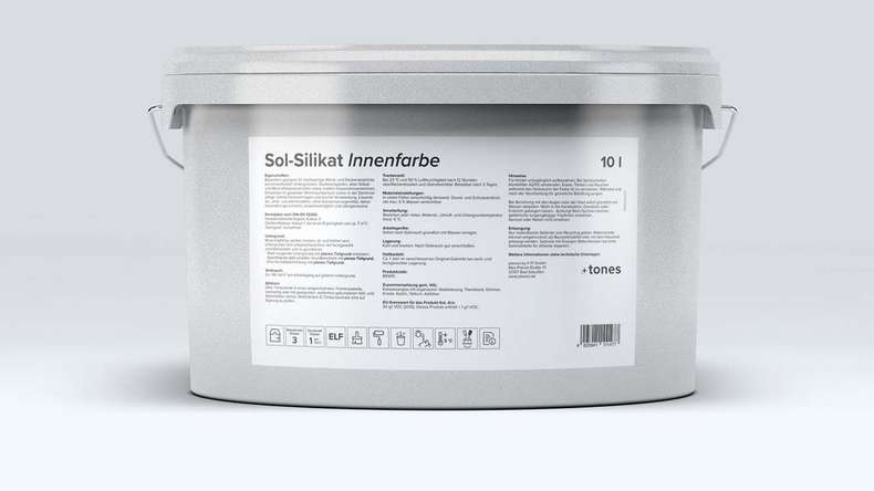 planeo sol-silikat blanc 10l - mat