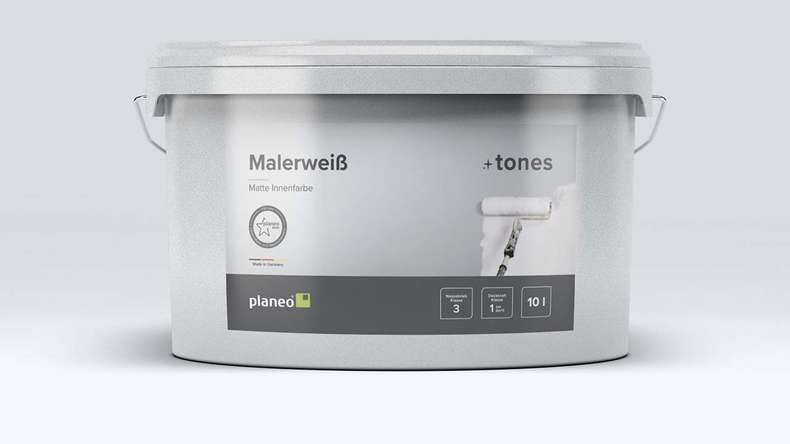 planeo blanc de peintre blanc 10l - mat