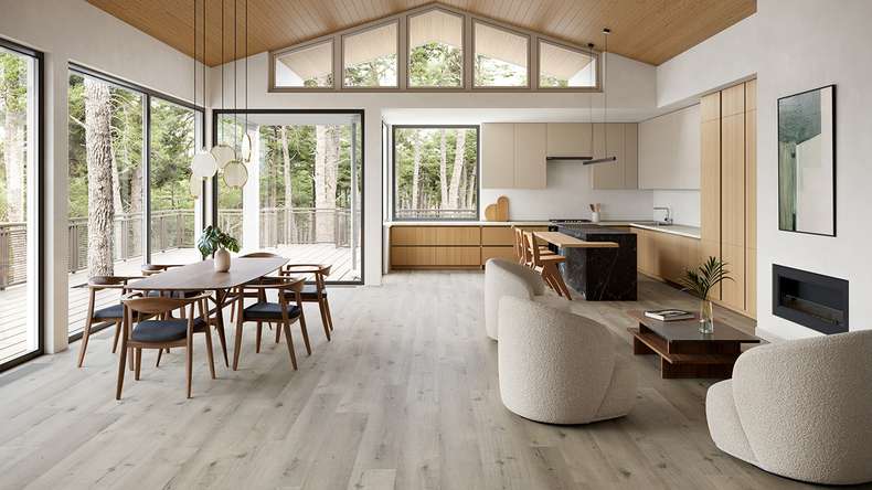 planeo WPC Sol PVC clipsable - PUREtec MAX 70 EIR Light Grey Oak | Isolation phonique intégrée (RP-A50-5)