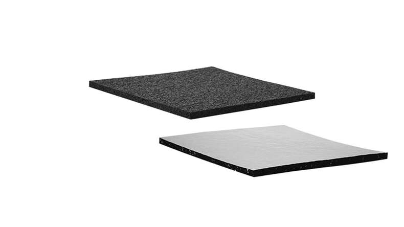 planeo pad de terrasse granulés de caoutchouc  - pour les terrasses de toit