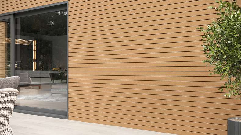 planeo Fassado - Revêtement de façade BPC sable 5m (PBF-C19)