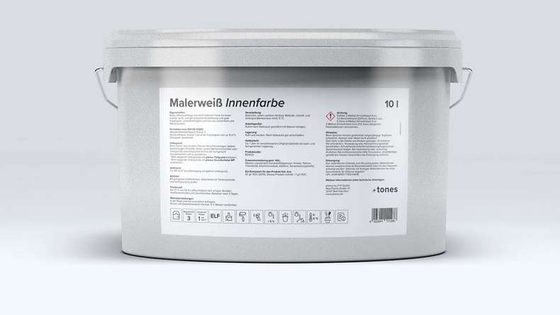 planeo blanc de peintre blanc 10l - mat