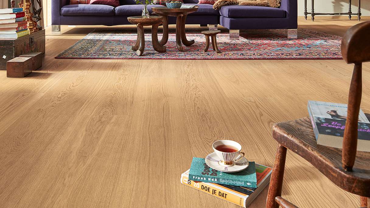 Plancher bois MEISTER Lindura HD 400 - 08906 Chêne nature pure huilé naturel 2200 x 270 x 11 mm (500213-2200270-08906)