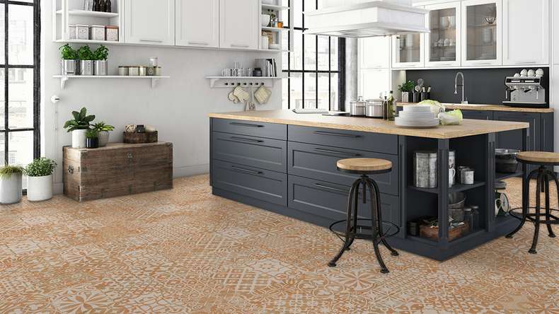 planeo Stratifié - QUADRAIC Terracotta Supermatt