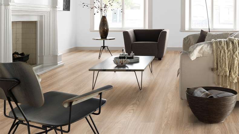 Forbo Allura Wood 55 Vinyle à coller - Natural Serene Oak (63643DR5)