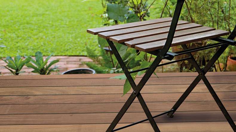 TerraWood terrasse bois - Cumaru brun PRIME 21 x 145 x 3660mm deux faces lisses