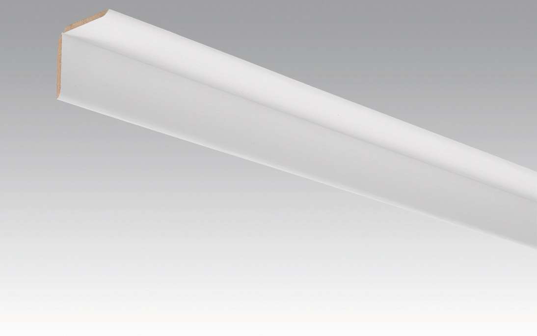 Plinthes MEISTER plinthes pliées Whiteline 4074 - 2380 x 70 x 3,5 mm