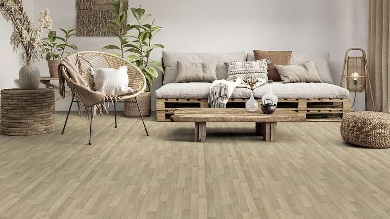Revêtement Gerflor CV - TEXLINE Nature 2371 Lodge Almond
