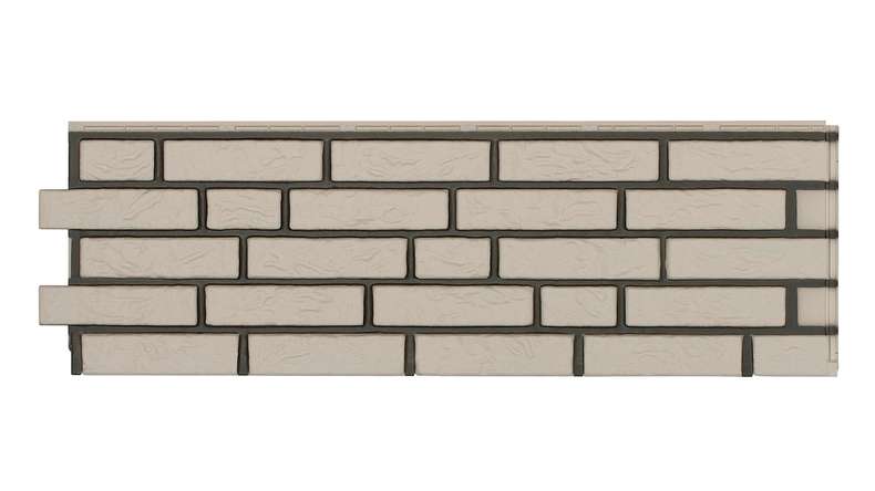 Zierer plaquettes de parement exterieur NB2 - 1130 x 359 mm blanc en PRV