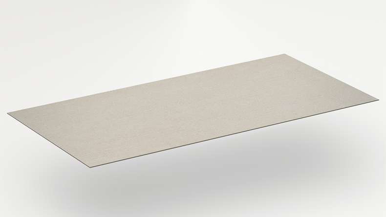 planeo Revêtement mural SPC - CeraRock Tile Stripes Concrete Tan 120 x 60 cm