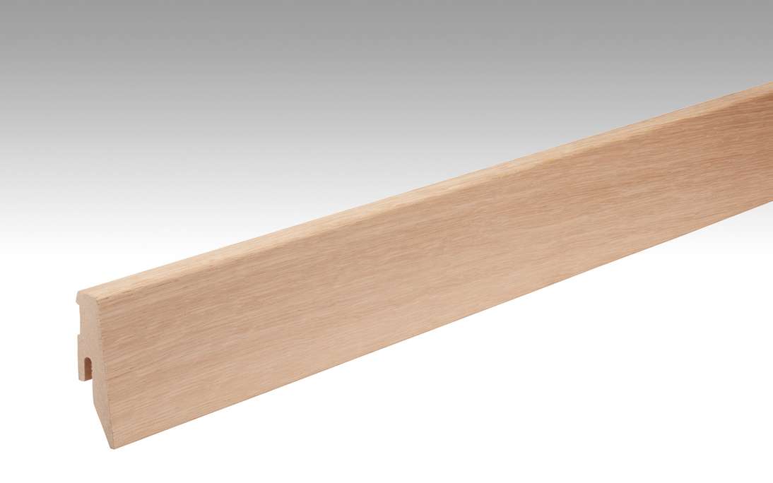 Plinthes MEISTER chêne blanc 1068 - 2380 x 60 x 20 mm