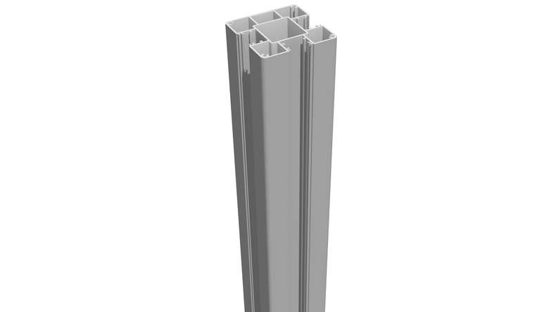 planeo Gardence Metallic - Poteaux en aluminium