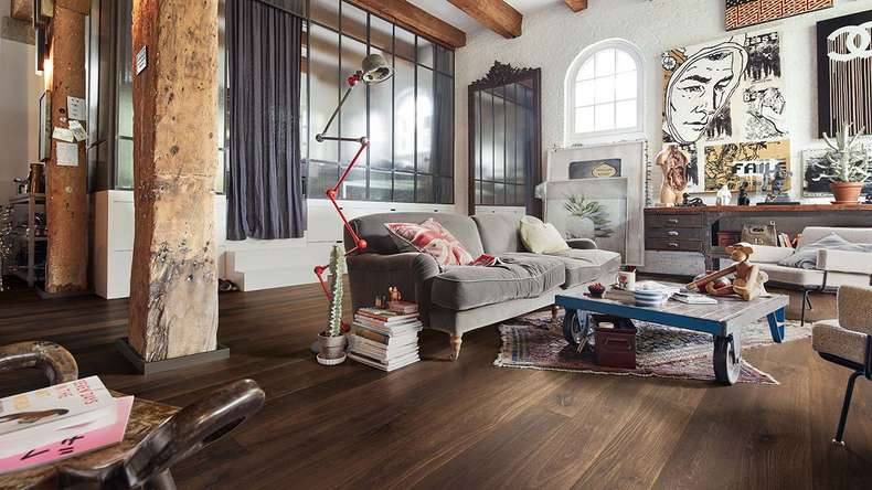 MEISTER Parquet - Longlife PD 400 Chêne animé fumé (5219009007)